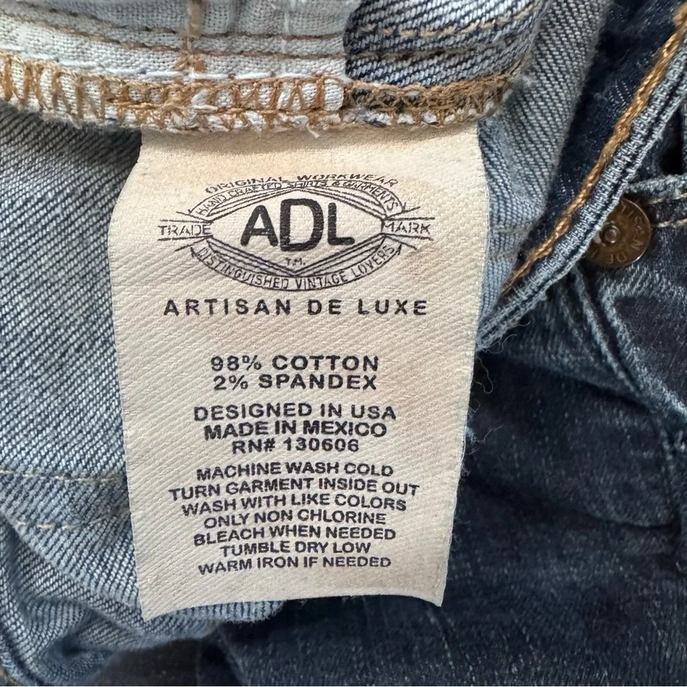 Free People Artisan de Luxe Dreamer Embroidered Skinny Jean Womens Sz. 25